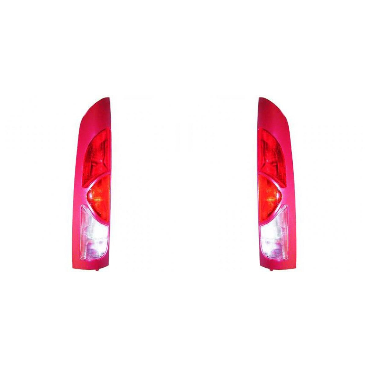 Depo / TYC Rückleuchte Heckklappe SET passt für Renault Kangoo (KC0) ab 97-03