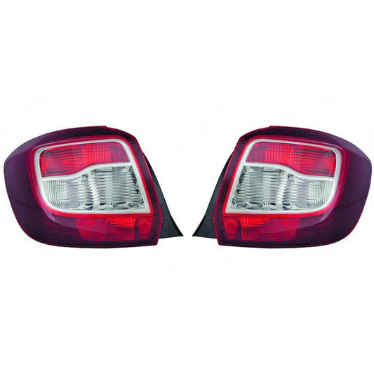 Depo / TYC Rückleuchte SET passt für Dacia Sandero II Stepway ab 2013-2021