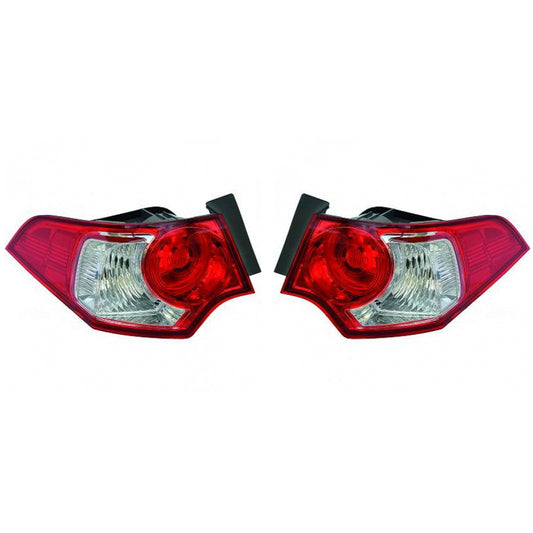 Depo / TYC Rückleuchte SET passt für Honda Accord VIII (CU) ab 2008-2011