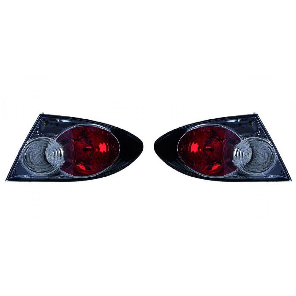 Depo/TYC Rückleuchte außen SET passt für Mazda 6 Hatchback Sedan GG ab 05-07