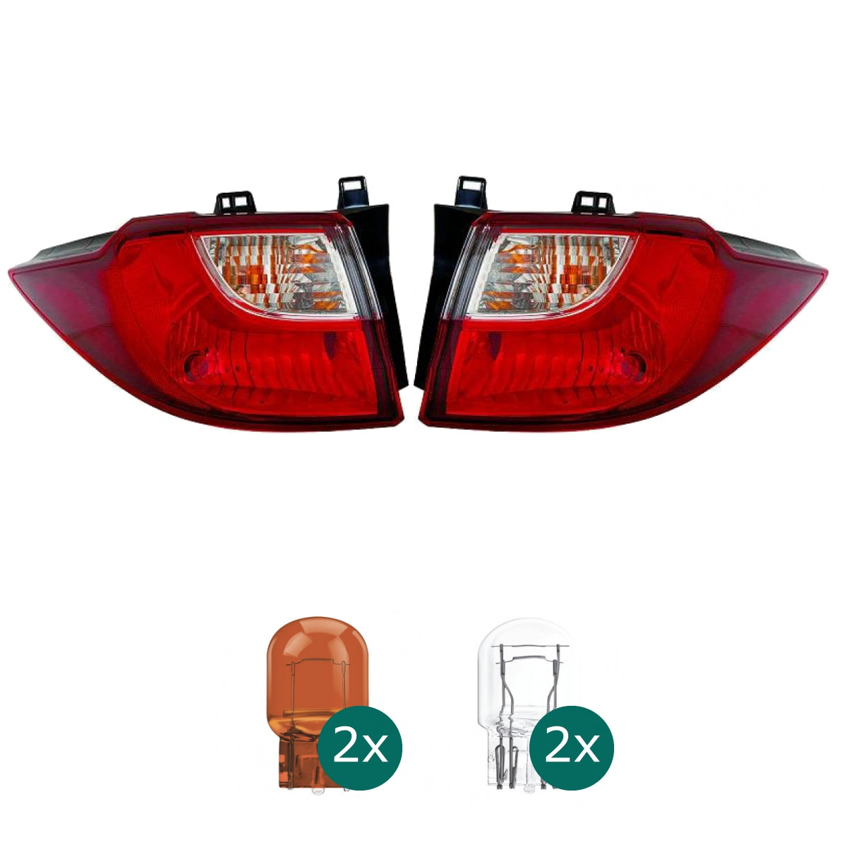 Original Depo / TYC Rückleuchte Heckleuchte links passt für Mazda 5 CW ab 10-15 inklusive Leuchtmittel/Birnen