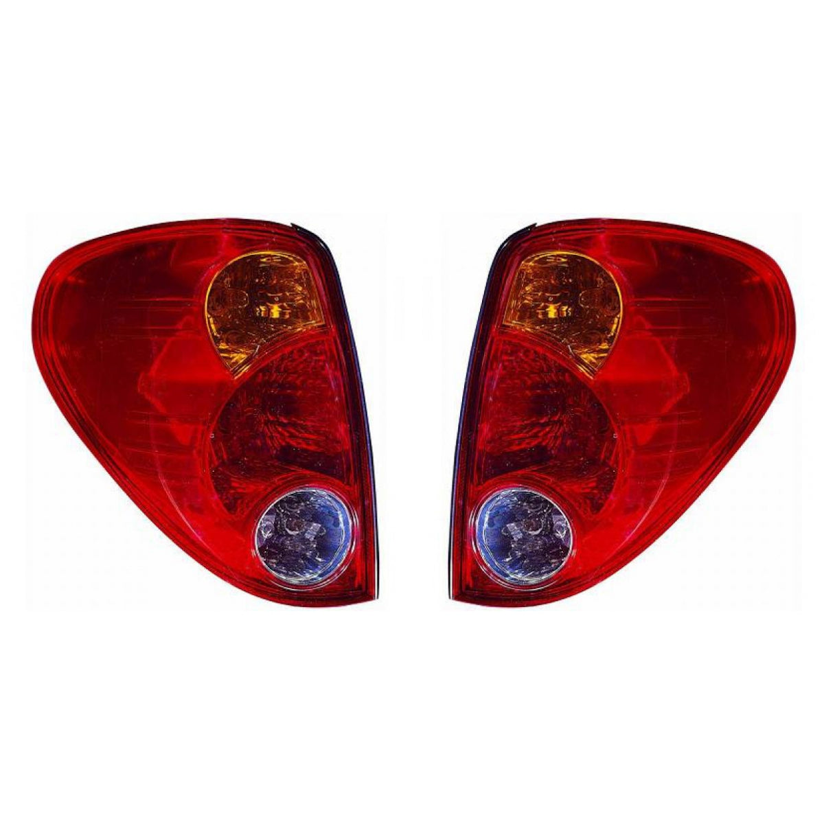 Depo/TYC Rückleuchte SET passt für Mitsubishi L200/Triton KA ab 07-14