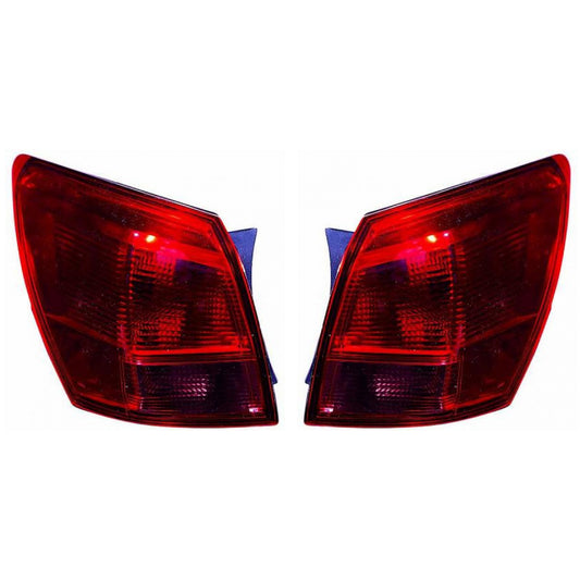 Depo / TYC Rückleuchte außen SET passt für Nissan Qashqai / +2 I ab 07-10