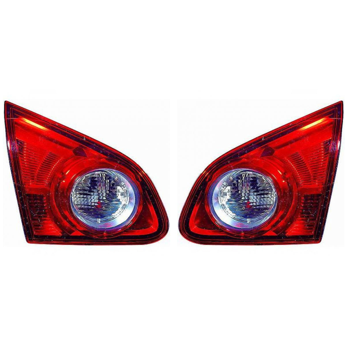 Depo / TYC Rückleuchte innen SET passt für Nissan Qashqai / +2 I ab 07-10