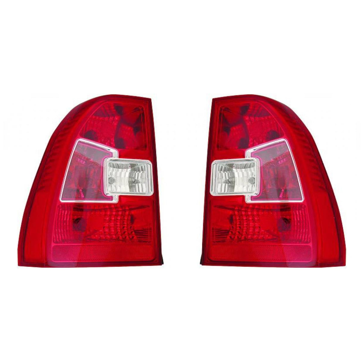 Depo / TYC Rückleuchte P21/5W SET passt für Kia Sportage II (JE) ab 08-10