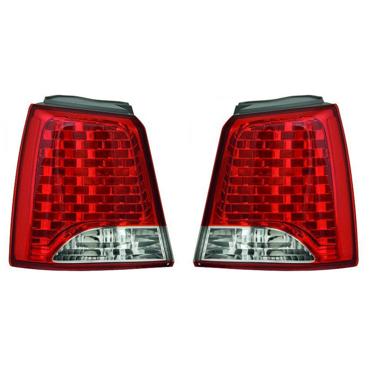 Depo / TYC Rückleuchte außen SET passt für Kia Sorento II (XM) ab 09-12