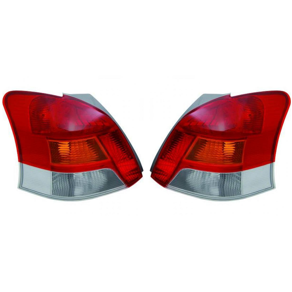 Depo / TYC Rückleuchte SET passt für Toyota Yaris Liftback P9 ab 09-11