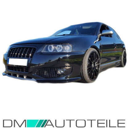 Set Audi A3 8L 8L1 ABS Stoßstange vorne Sport Design 96-03 + Nebelscheinwerfer