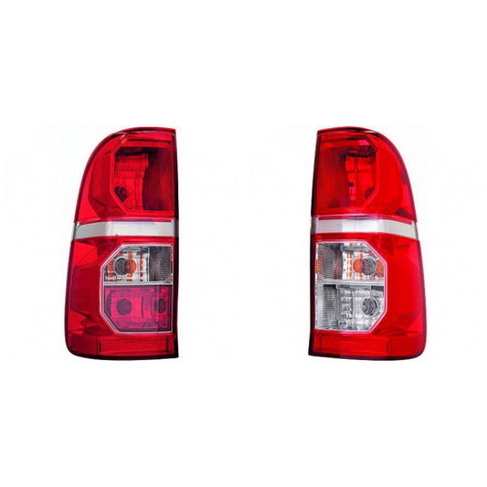 Depo/TYC Rückleuchte SET passt für Toyota Hilux VII Pick-up N1 ab 2011-2015