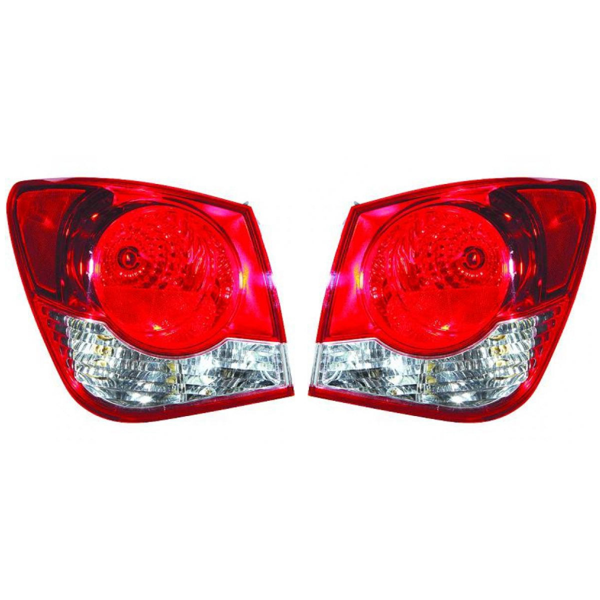 Original Depo / TYC Rückleuchte SET passt für Chevrolet Cruze (J300) ab 08-12