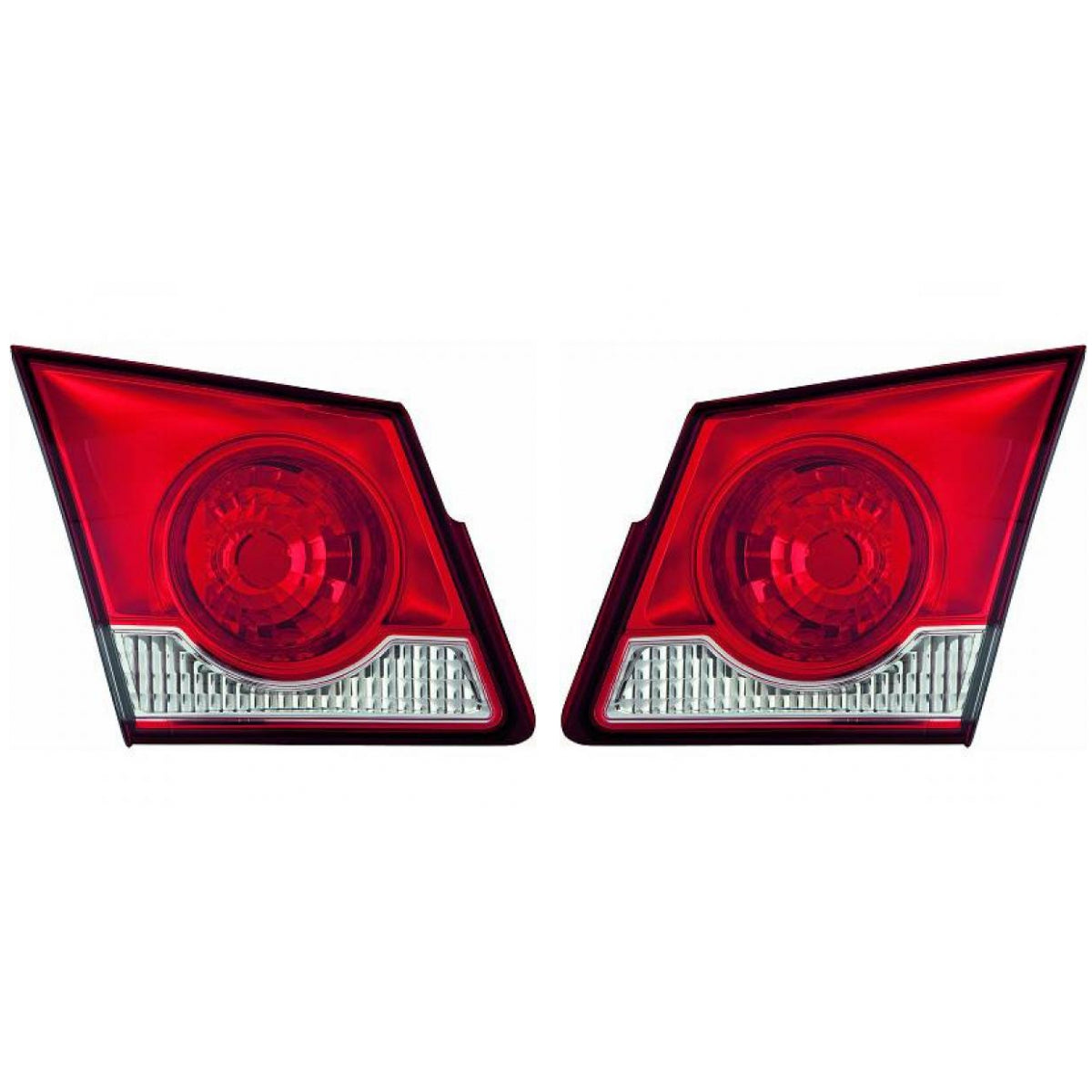 Depo / TYC Rückleuchte innen SET passt für Chevrolet CRUZE J300 ab 08-12