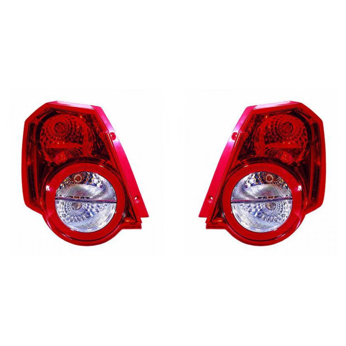 Depo/TYC Rückleuchte SET passt für Chevrolet Aveo/Kalos T250 ab 08-11