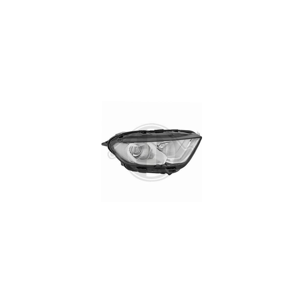 DEPO/TYC Scheinwerfer Hauptscheinwerfer Frontscheinwerfer rechts H18 H1 LED mit Motor für Ford Ecosport ab Baujahr 2018