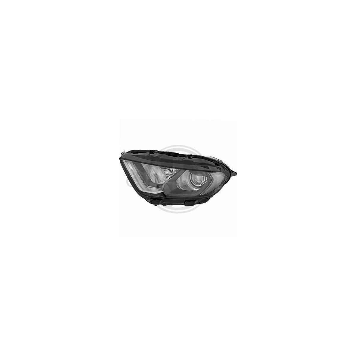 DEPO/TYC Scheinwerfer Hauptscheinwerfer Frontscheinwerfer links H18 H1 LED mit Motor H18 H1 LED für Ford Ecosport Baujahr ...