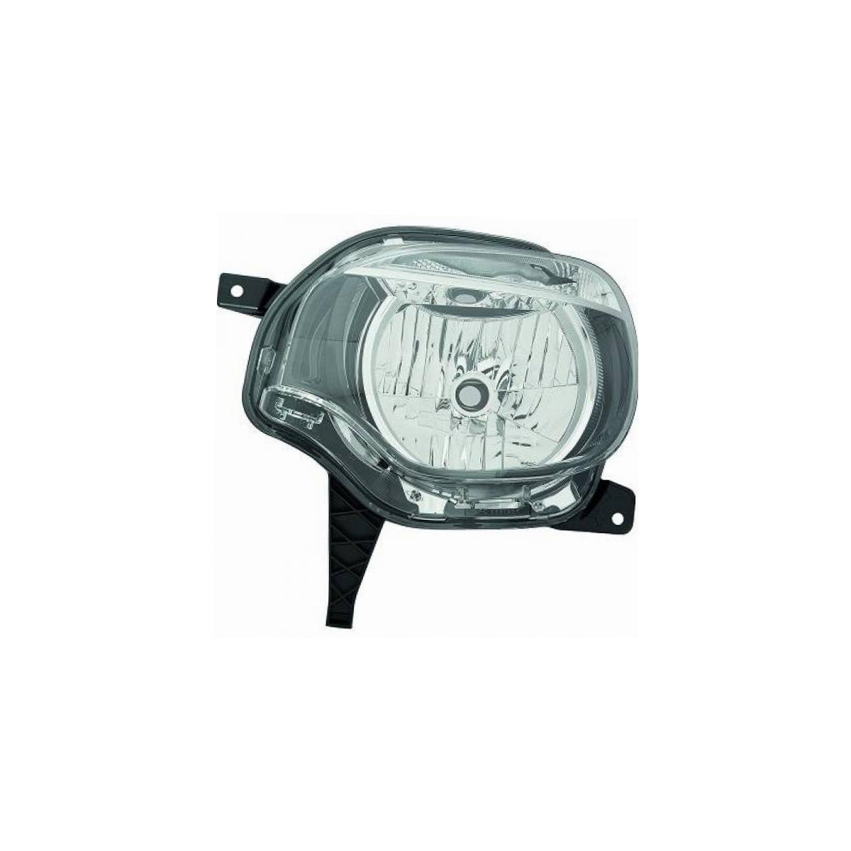 Hella Scheinwerfer Frontscheinwerfer Hauptscheinwerfer rechts H4 PY21W mit Motor und Glühbirnen für Renault Twingo BCM Vor...
