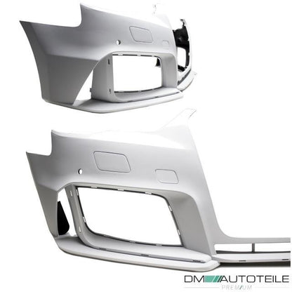 Sport Stoßstange vorne + Wabengrill Schwarz passt für Audi A3 8V 12-16 kein RS3