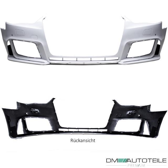 Sport Stoßstange vorne + Wabengrill Schwarz passt für Audi A3 8V 12-16 kein RS3