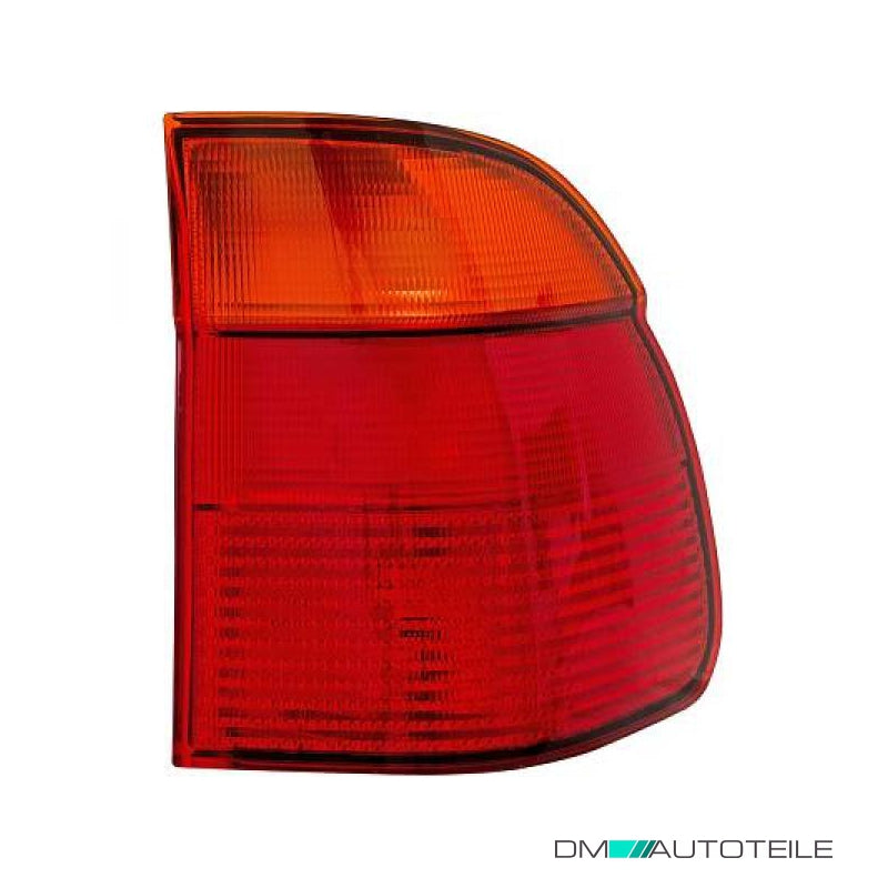 Depo TYC Rückleuchte rechts außen rot gelb passt für BMW 5er E39 Touring 96-00