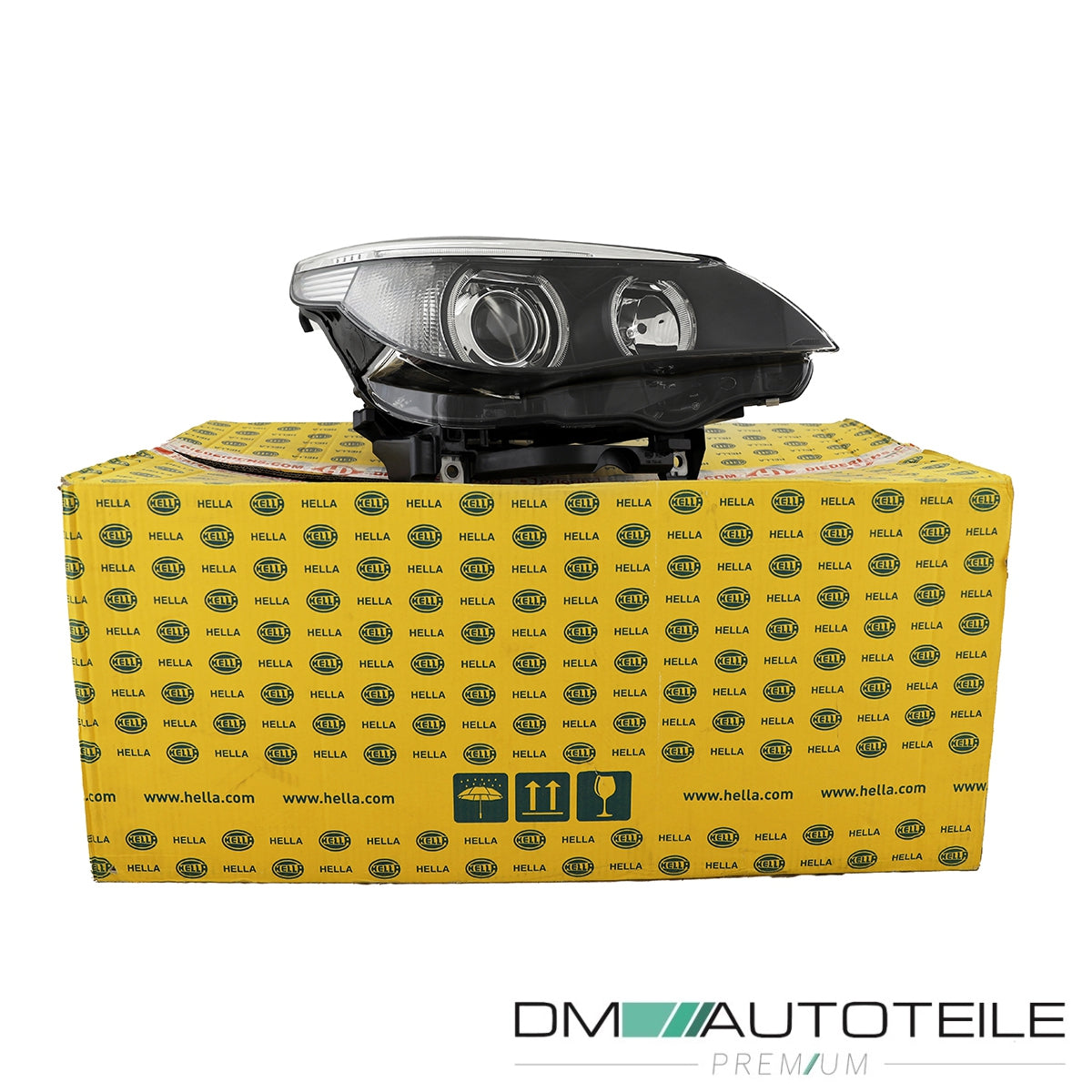 Original Hella D2S/H7 Xenon Scheinwerfer rechts passt für BMW 5er E60 E61 03-04
