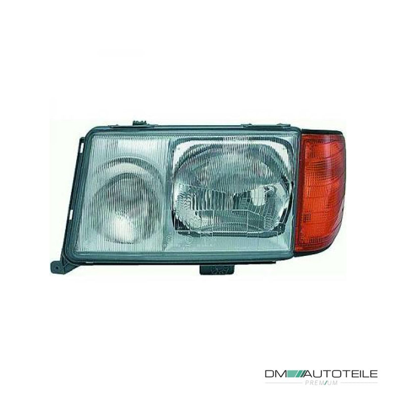 Bosch Scheinwerfer H4 rechts passt für Mercedes Blinker gelb W124/S124 ab 89-93