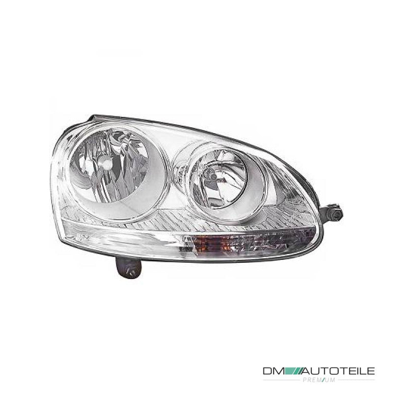 OE Hella Scheinwerfer H7 chrom rechts passt für VW Golf V (1K1/1K5/1K2) ab 03-10