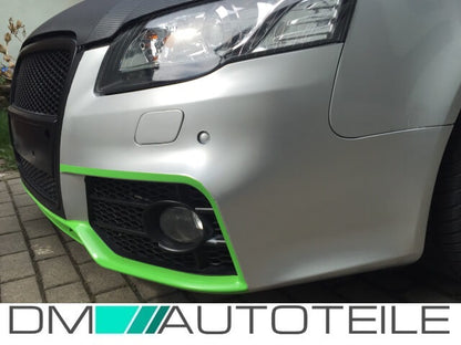 Stoßstange vorne + Kühlergrill + Nebelscheinwerfer passt für Audi A4 B7 ab 04-08