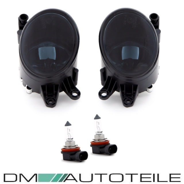 Set Audi A4 8E B6 Nebelscheinwerfersatz Smoke Bj 00-04 inklusive H11 Birnen
