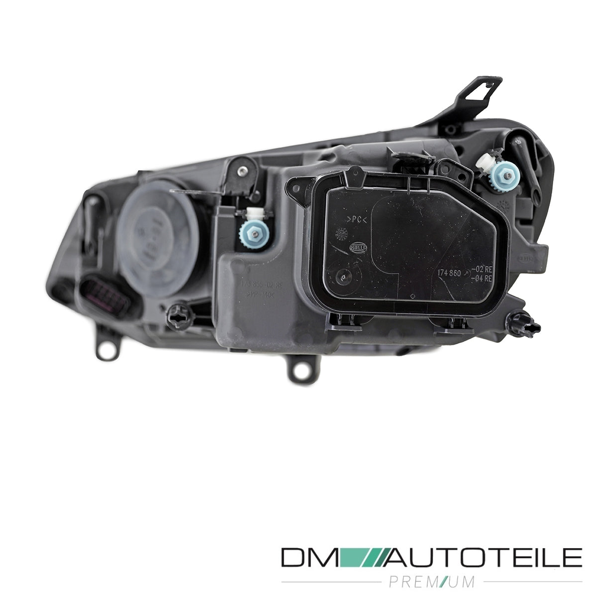 Scheinwerfer Hella H7/H7/H15 rechts passt für VW Touareg (7P6) ab 2010-2014
