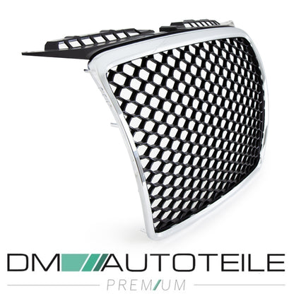 Wabengrill Schwarz Chrom Kühlergrill passt für Audi A3 8P ab 03-08 nicht RS3