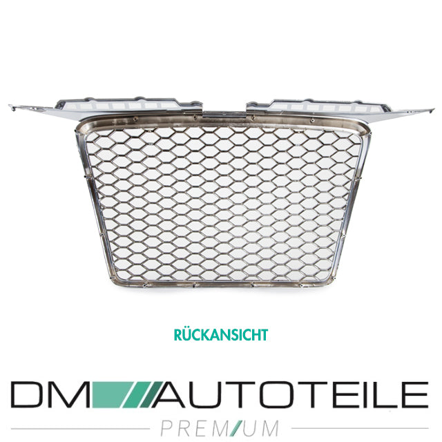 Wabengrill Schwarz Chrom Kühlergrill passt für Audi A3 8P ab 03-08 nicht RS3