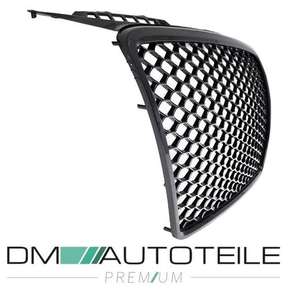 Kühlergrill Waben Grill Schwarz hochglanz passt für Audi A3 8P 03-08 auch RS3