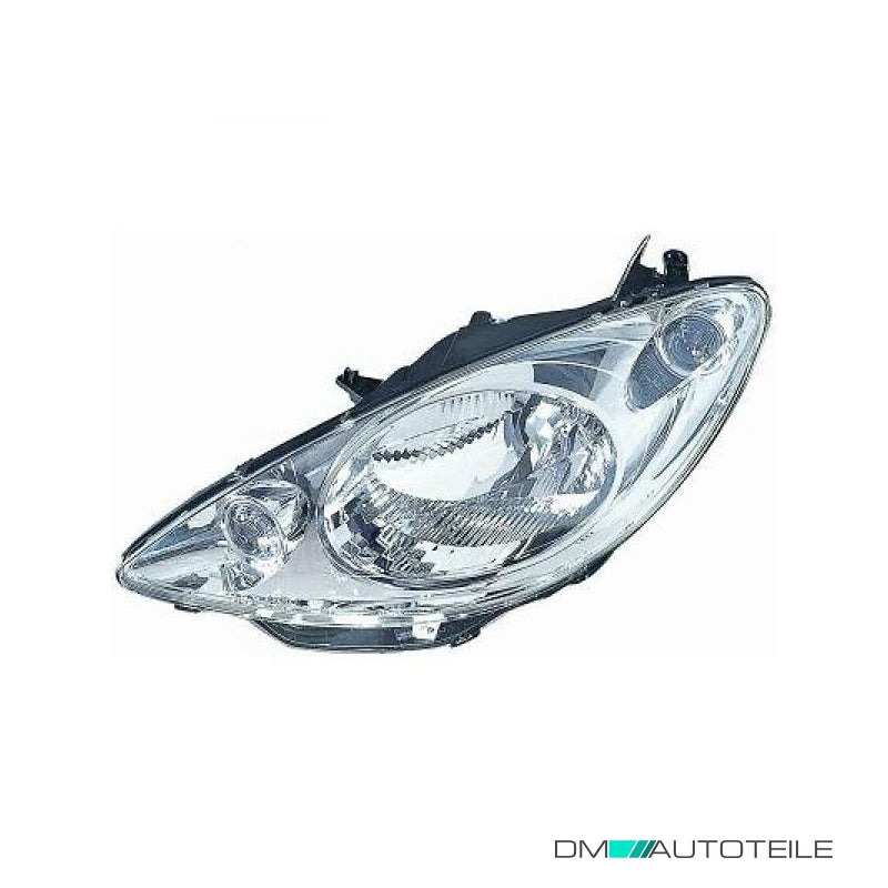 Scheinwerfer H4 links passt für Peugeot 107 Vorfacelift ab Baujahr 2012-2014