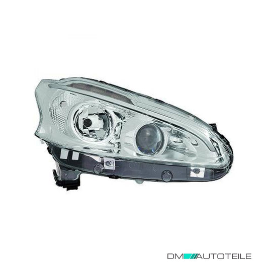 LED Halogen Scheinwerfer  H7 H1 +TFL rechts passt für Peugeot 208 I 12-15