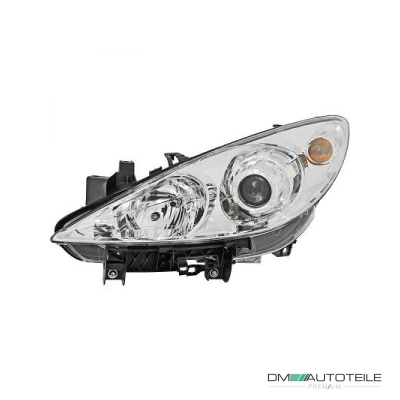 Klarglas Scheinwerfer links D1S/H7 passt für Peugeot 307 bj alle Modelle 05-09