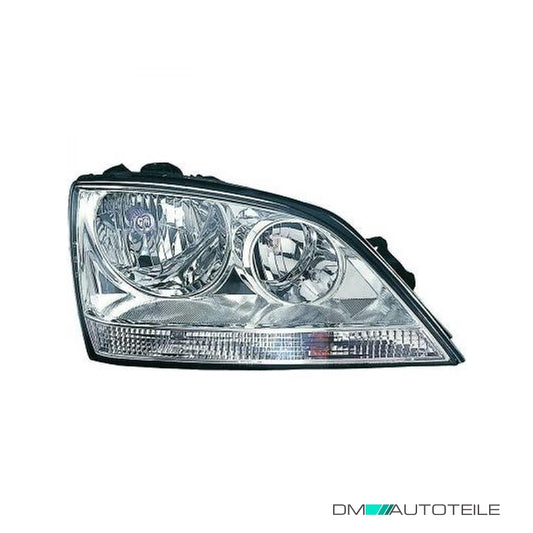 Scheinwerfer Depo H7/H1 rechts passt für Kia Sorento I (JC) Vorfacelift ab 02-06