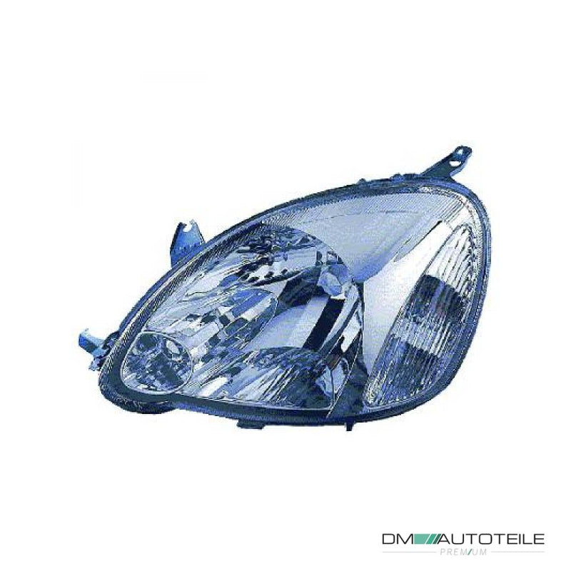 Valeo Scheinwerfer H4 glasklar rechts passt für Toyota Yaris P1 ab 1999-2005