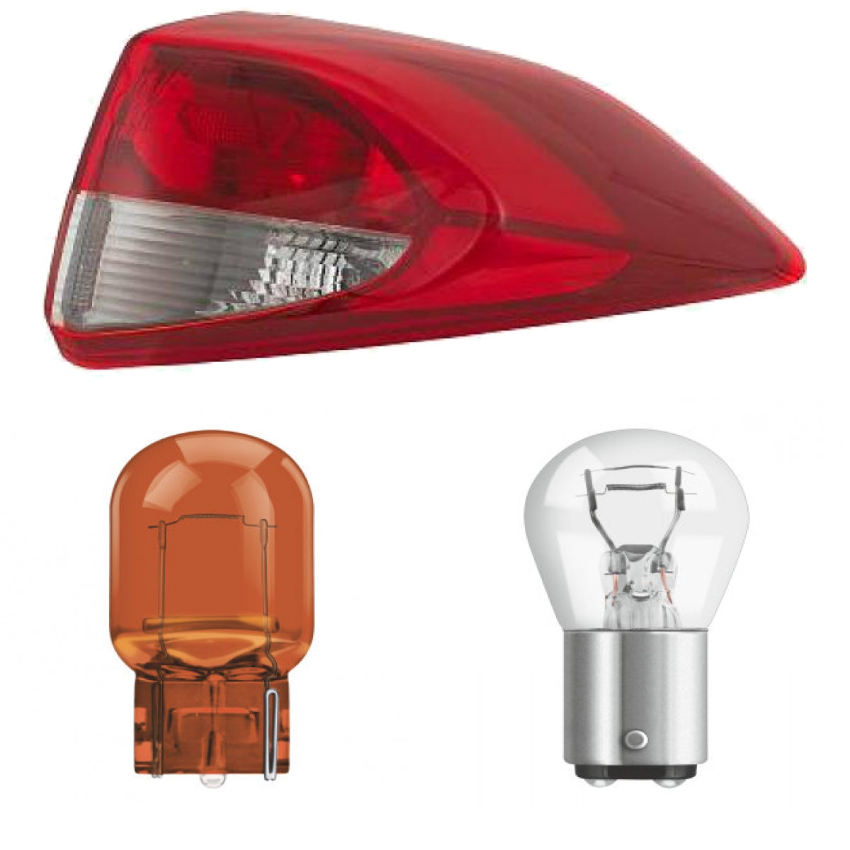 Original Depo / TYC Rückleuchte rechts passt für Hyundai Tucson (TL) ab 15-18 inklusive Leuchtmittel/Birnen
