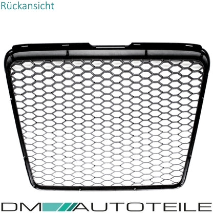 Kühlergrill Wabengrill Schwarz glanz passend für Audi A6 C6 4F Facelift 08-11
