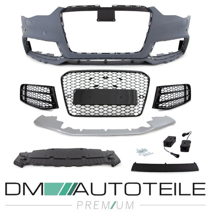 Stoßstange vorne PDC/SRA +Spoiler+ Kühlergrill für passt für Audi A5 8T Facelift nicht RS5 bj.11-17