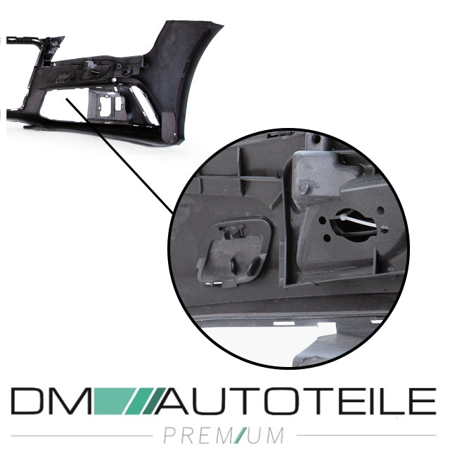 Sport Stoßstange komplett + Grill Wabendesign Schwarz glanz passt für Audi A7 4G Bj 10-14 nicht RS7