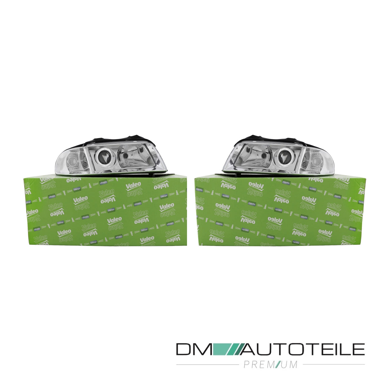 Original Valeo Scheinwerfer H7/D2S SET passend für Audi A4 B5 ab 1999-2001