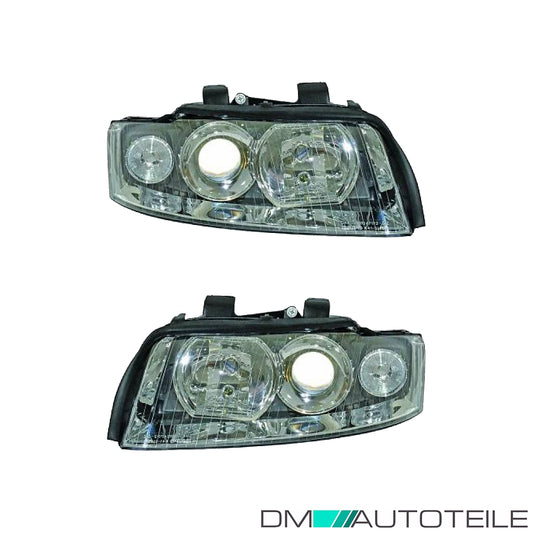 Scheinwerfer H7/H7 Depo SET passend für Audi A4 B6 (8E2/8E5) ab Baujahr 00-04