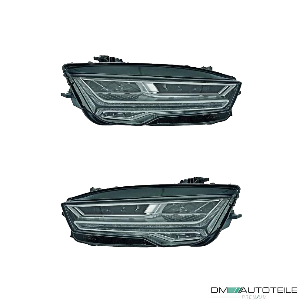 Scheinwerfer Original Hella + LED SET passt für Audi A7 4GF Facelift ab 14-18
