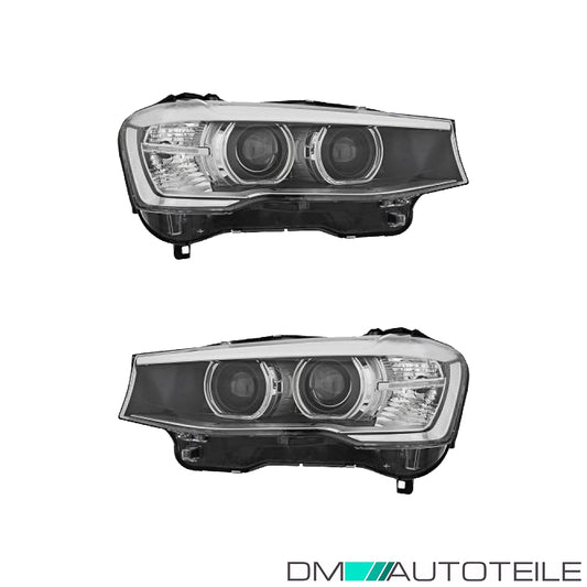 Bi-Xenon Scheinwerfer LED D1S SET passt für BMW X3/X4 (F25/F26) ab 2014-2017