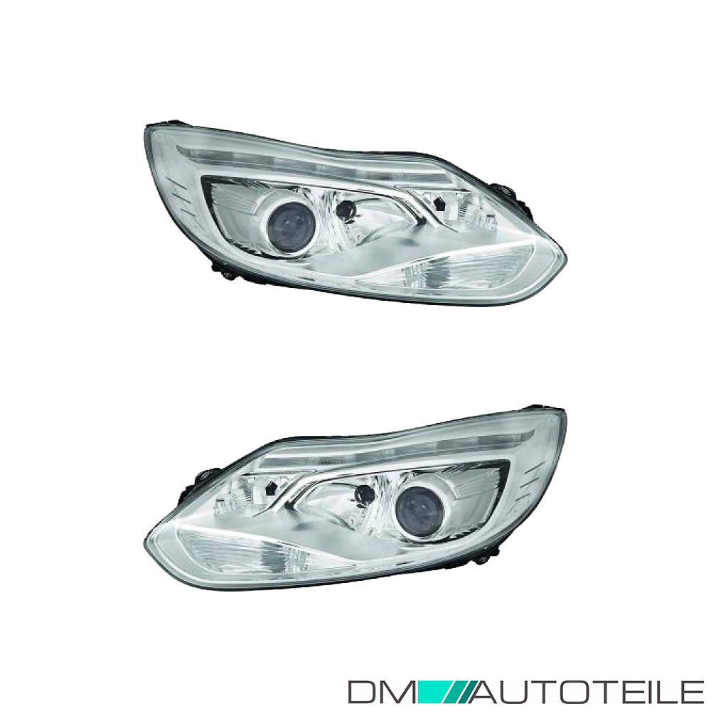 Xenon Scheinwerfer D3S Depo SET passt für Ford Focus III Vorfacelift ab 11-14