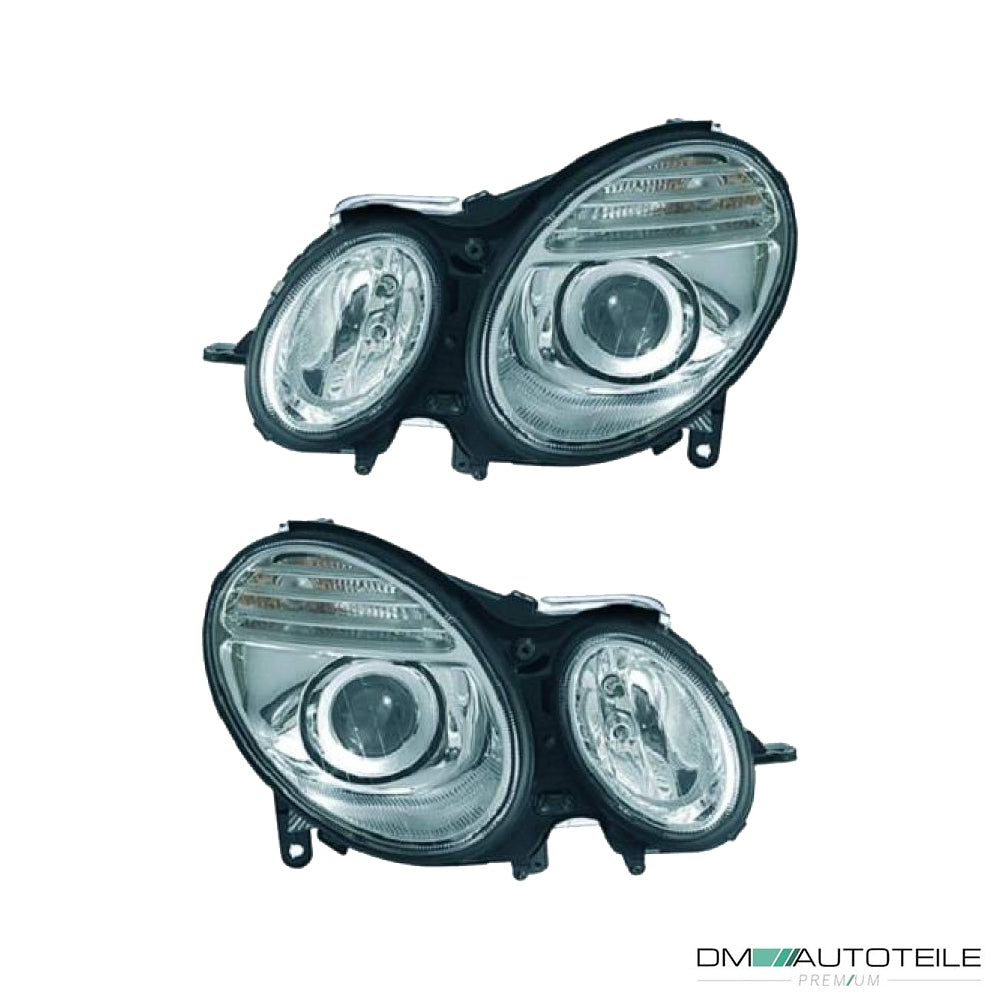 Hella Scheinwerfer H7/H7 SET passt für Mercedes E-Klasse (W211/S211) ab 06-09
