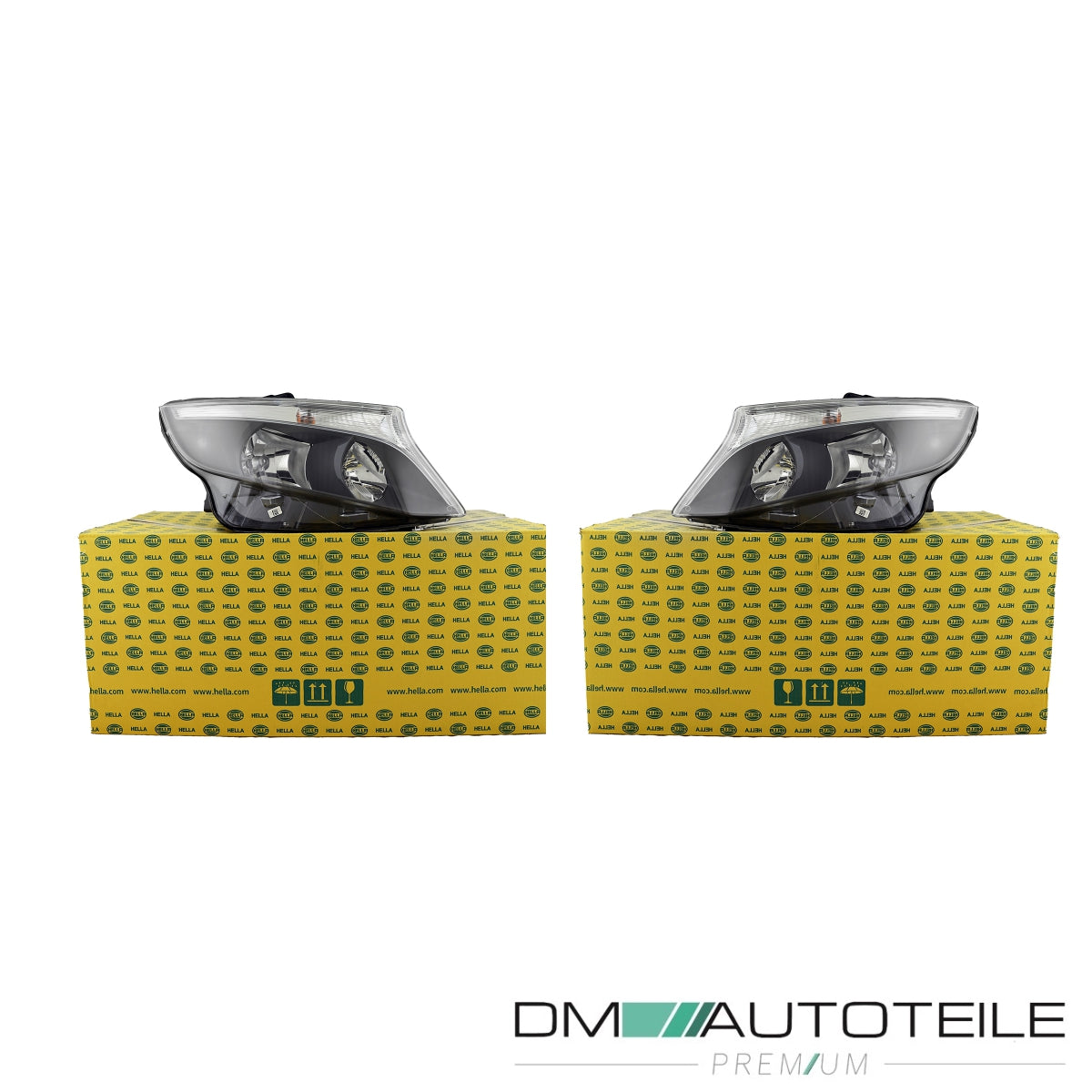 Hella Scheinwerfer H7/H15 SET passt für Mercedes V-Klasse Vito W447 ab 14-16