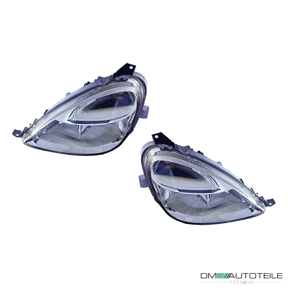Bosch Scheinwerfer H7/H4 SET passt für Mercedes A-Klasse (W168) ab 01-04
