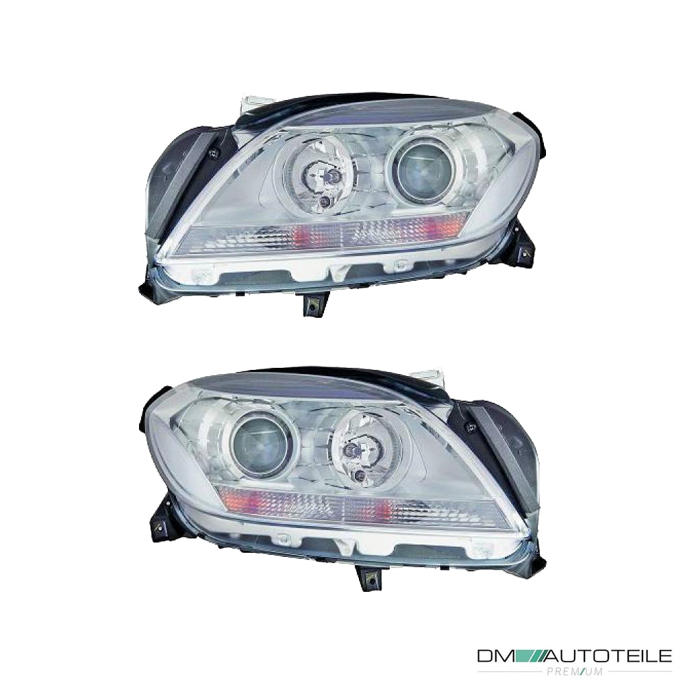 Marelli Halogen H7 Scheinwerfer SET passt für Mercedes M-Klasse W166 ab 11-15