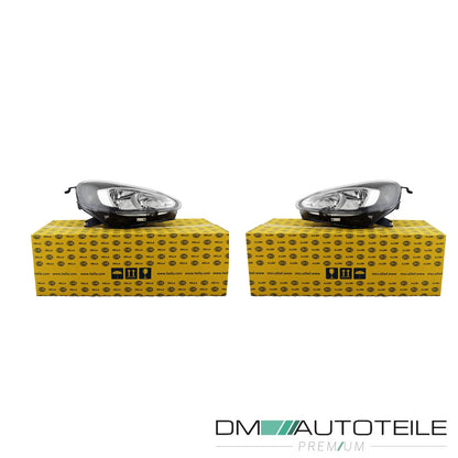 OE Hella Scheinwerfer + Tagfahrlicht H7/H1 SET passt für Opel Adam ab 12-19